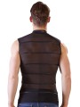 Doorschijnend Shirt Met Wetlook Strepen