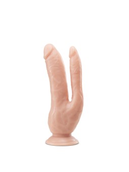 Dr. Skin - Dubbele Dildo 21 cm - Vanilla