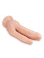 Dr. Skin - Dubbele Dildo 21 cm - Vanilla