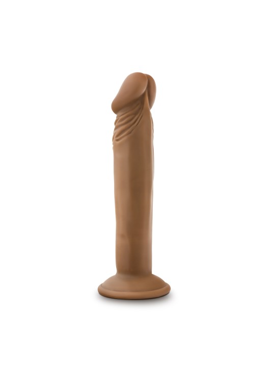Dr. Skin - Dr. Small Dildo Met Zuignap 16 cm - Mocha