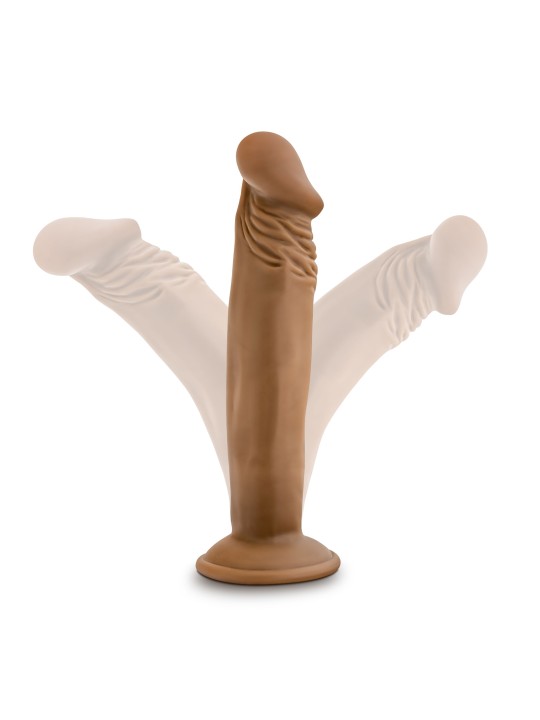 Dr. Skin - Dr. Small Dildo Met Zuignap 16 cm - Mocha