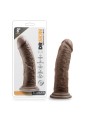 Dr. Skin - Realistische Dildo Met Zuignap 20 cm - Chocolate