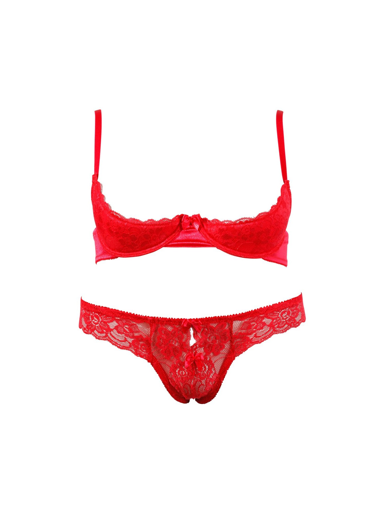 Bra Set Red