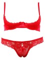 Bra Set Red