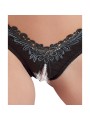 Cottelli Collection - G-string With Pearls - Black