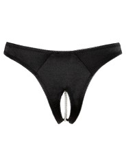 Cottelli Collection - G-string With Pearls - Black