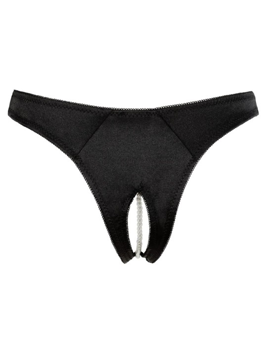 Cottelli Collection - G-string With Pearls - Black
