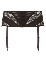 Cottelli Collection - Plus Size Kanten Jarretelgordel