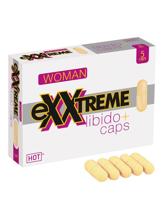 HOT EXXtreme Libido Stimulerende Capsules Voor Vrouwen - 5 stuks