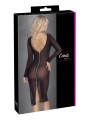 Cottelli Party - Sheer Dress With Long Sleeves - Black