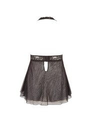 Cottelli Collection - Plus Size Nachtjurkje Met Open Cups