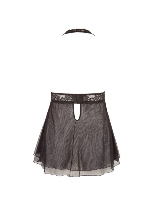 Cottelli Collection - Plus Size Nachtjurkje Met Open Cups