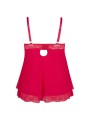 Cottelli Collection - Babydoll Met Half Open Cups