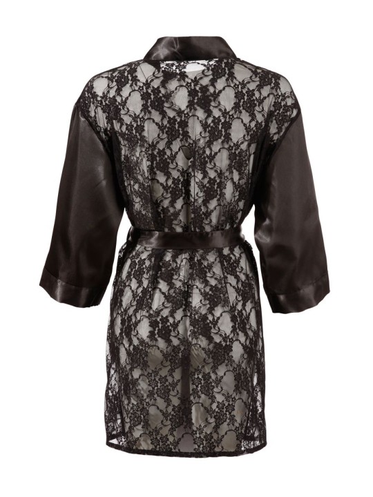 Kimono With Lace Back