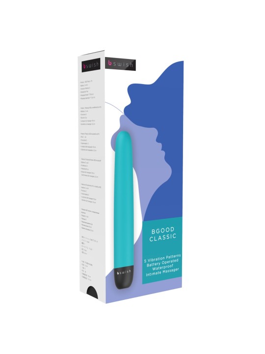 B Swish - Bgood Classic Vibrator - Turquoise
