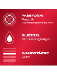 Durex – Thin Feel Classic Condooms – 8 Stuks