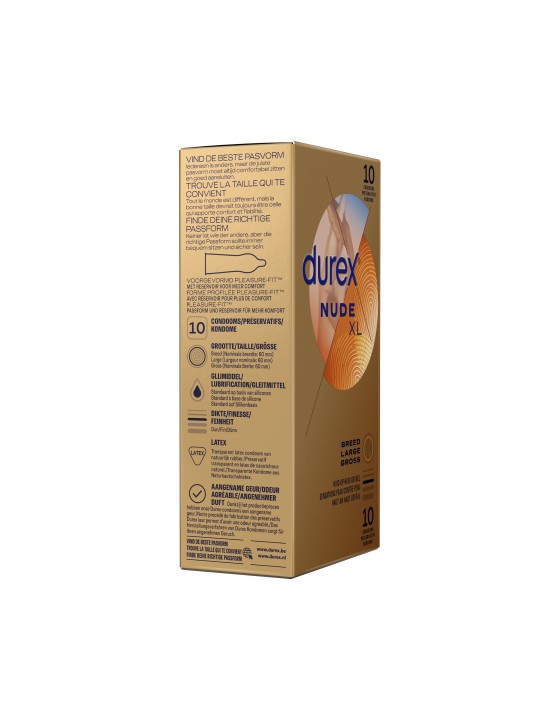 Durex Condooms Nude XL - 10 stuks