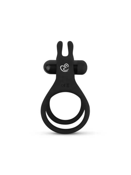 Share Ring - Dubbele Vibrerende Cockring Met Rabbit Oortjes