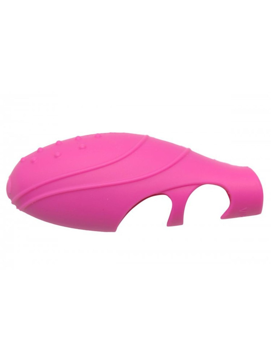 Siliconen G-Spot Vinger Vibrator - Roze