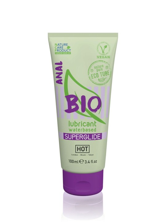 HOT BIO Superglide Anal Water-based Lubricant - 100 ml