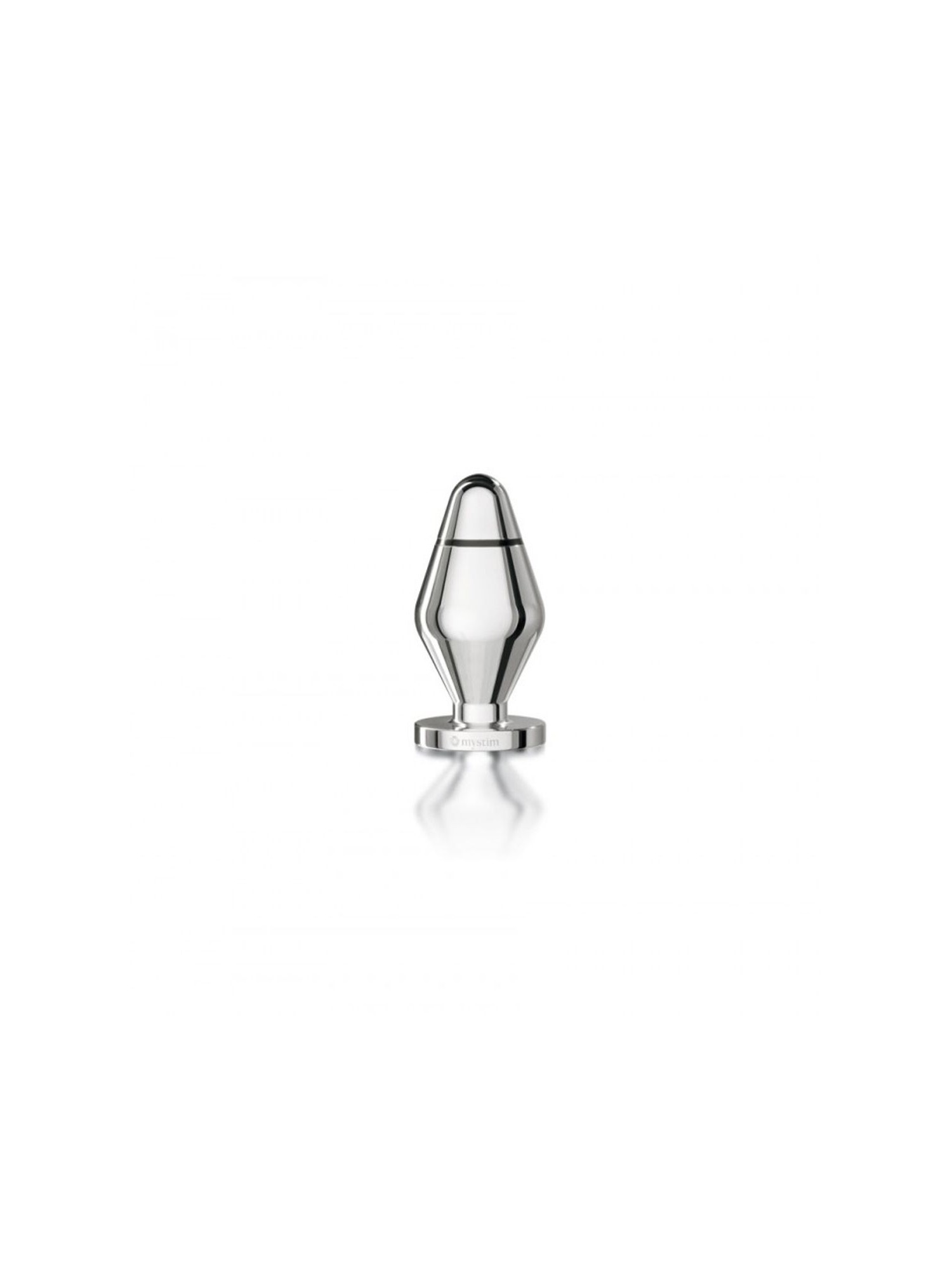 MYSTIM – Little John Butt Plug – Silver