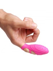 Siliconen G-Spot Vinger Vibrator - Roze