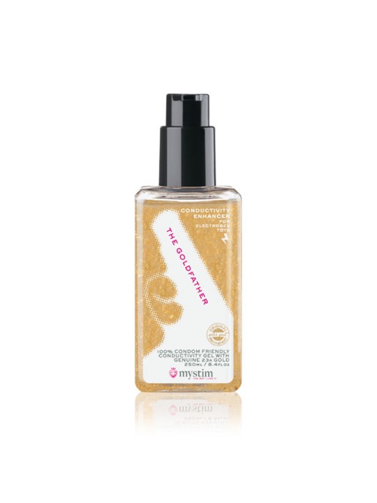 Mystim - The Goldfather Goud Waterbasis Glijmiddel