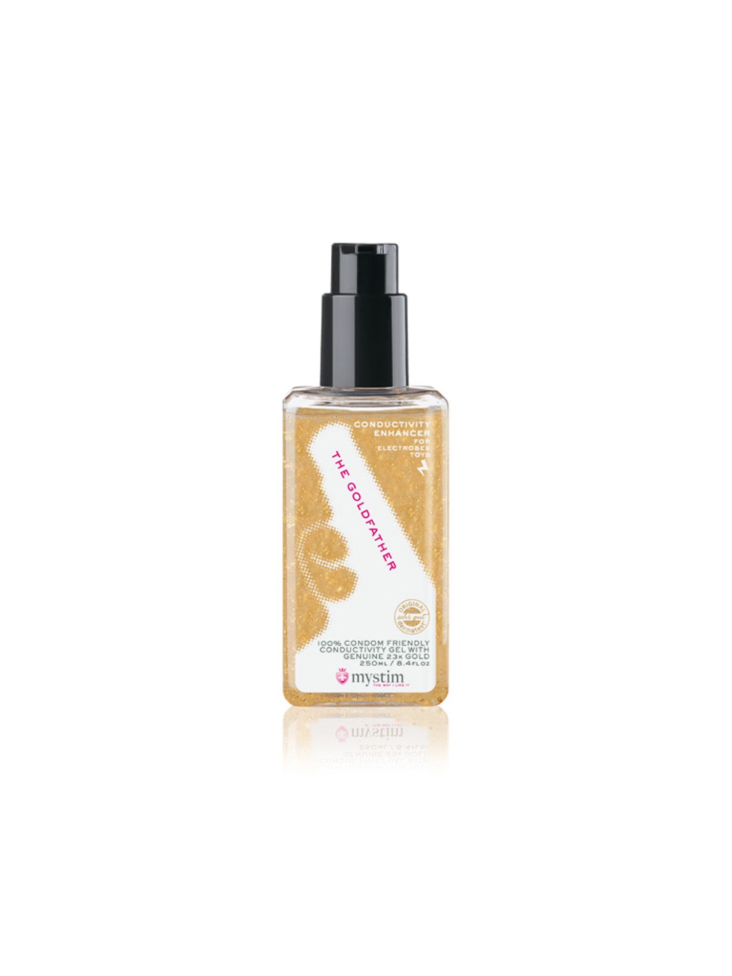 Mystim - The Goldfather Goud Waterbasis Glijmiddel