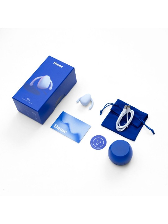 Dame Products - Eva II Hands-Free Vibrator - White