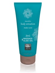 Massage- & Glide Gel 2 in 1 - Amber