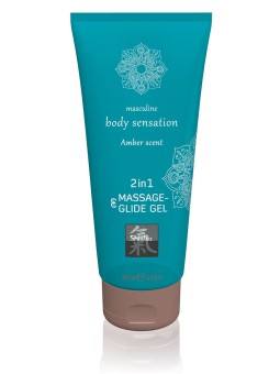 Massage- & Glide Gel 2 in 1 - Amber