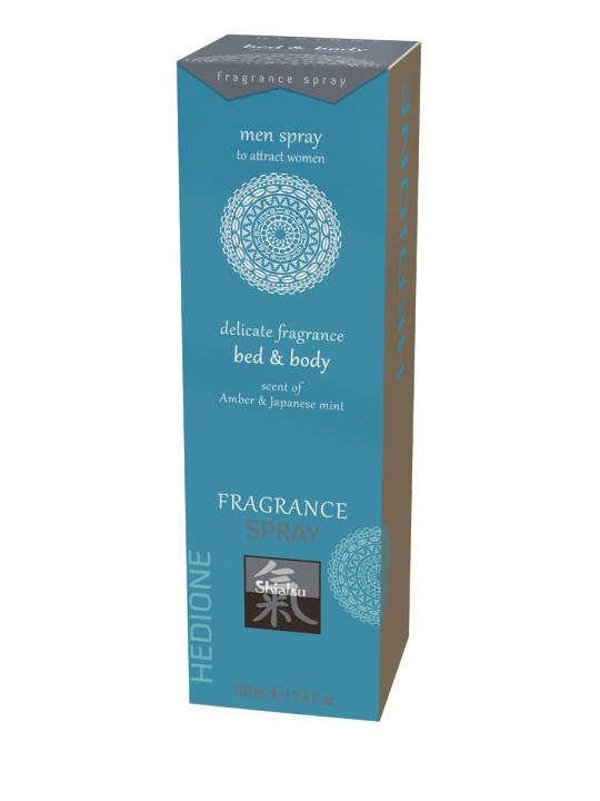 Feromonen Bed & Body Spray Voor Mannen - Amber & Japanse Mint