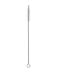 Glass Penis Straw with cleaning brush Willy - 4 pcs