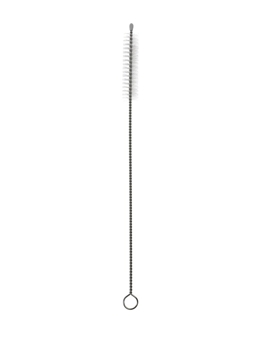 Glass Penis Straw with cleaning brush Willy - 4 pcs