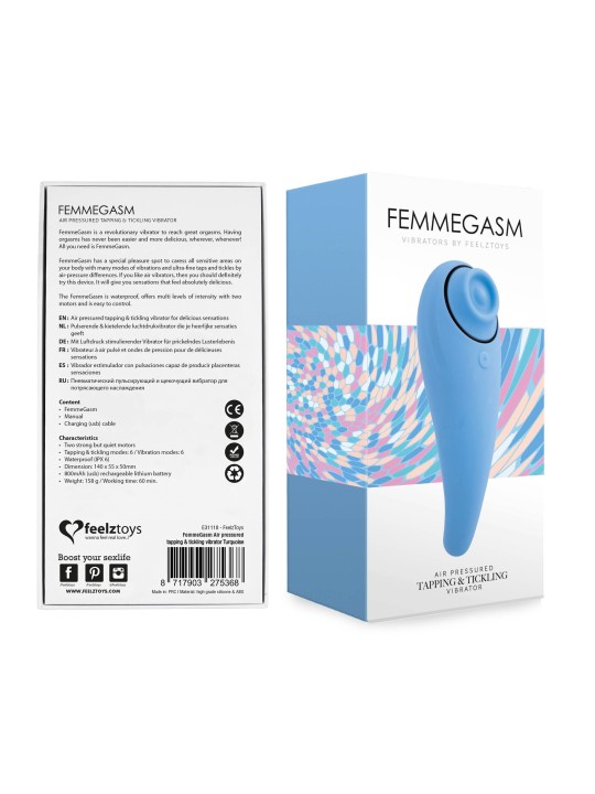 FemmeGasm Tapp 2 - Turquoise