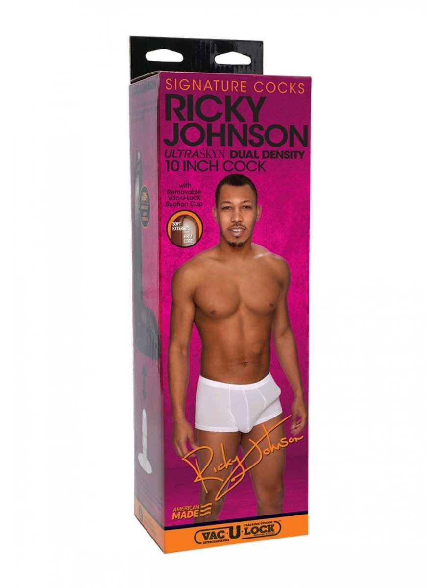 Signature Cocks - Ricky Johnson XL Dildo With Vac-U-Lock