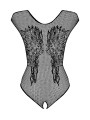 Obsessive - Netstof Body Met Open Kruisje